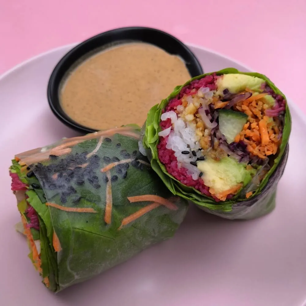  Summer Rolls mit Erdnusssoße im DaoDao in der Hamburger City