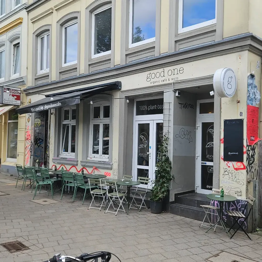 Außenansicht des Good One Café