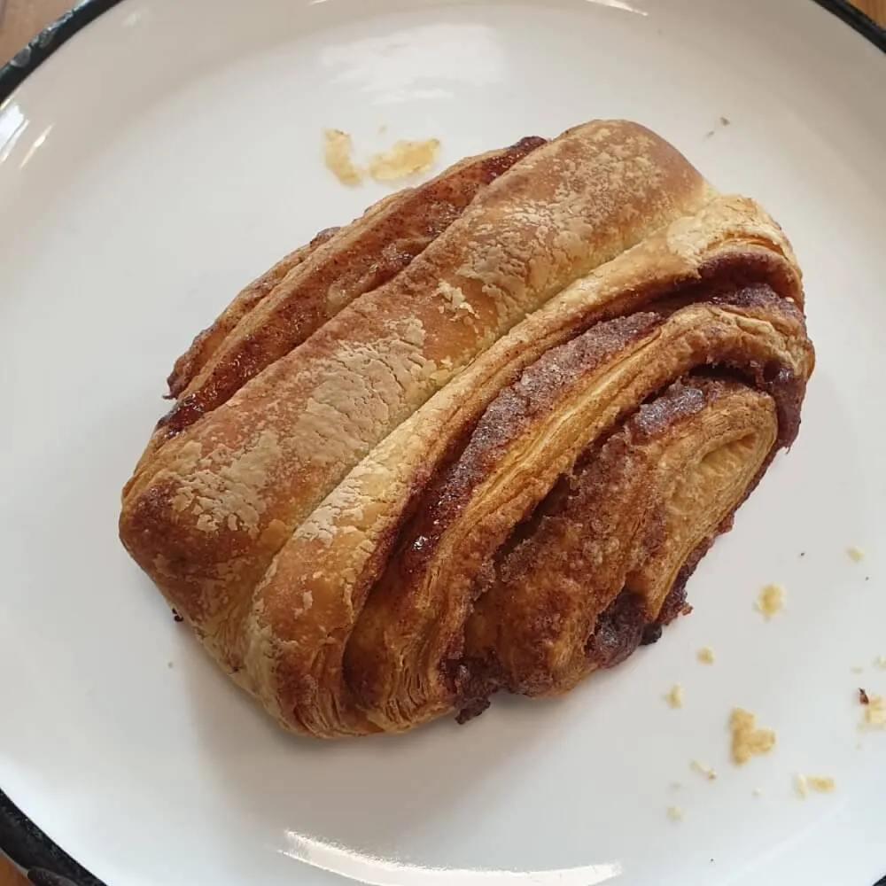 Veganes Franzbrötchen im Katers Köök