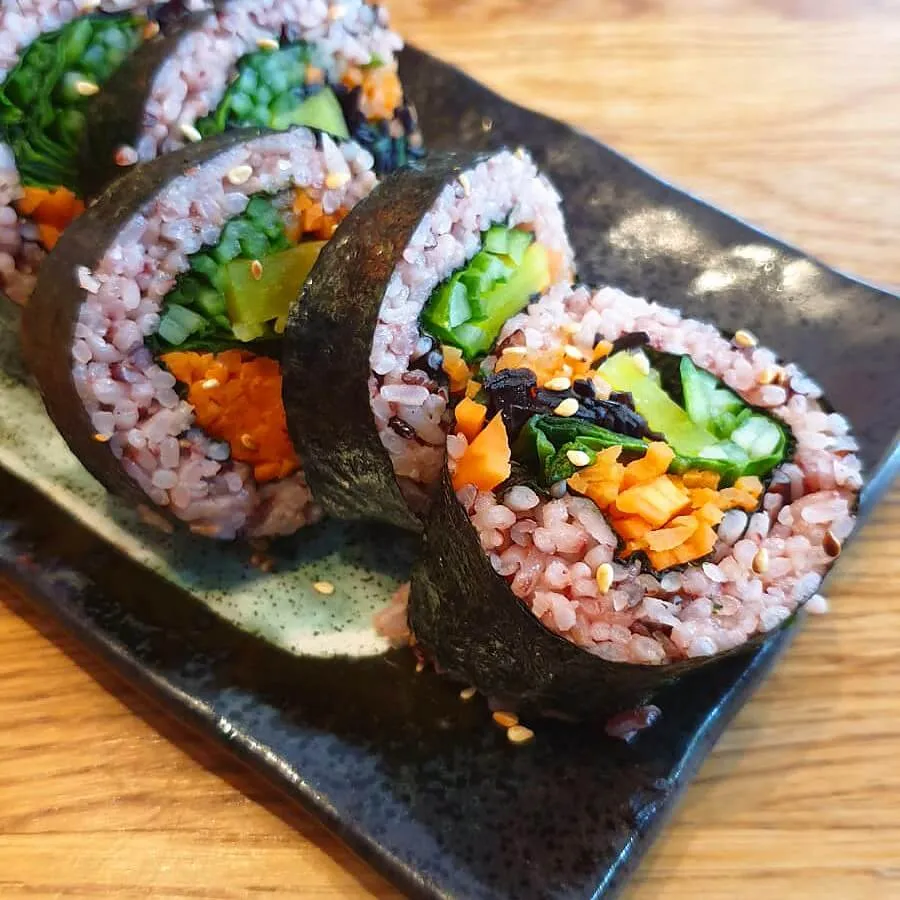 Veganes Kimbap im kini Sternschanze