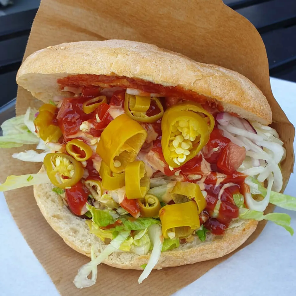 Veganer Vöner im Nøne Meat