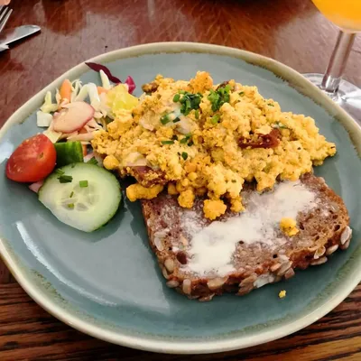 Scrambled Tofu im Café Koppel