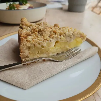 Veganer Apfelkuchen im Special Connection