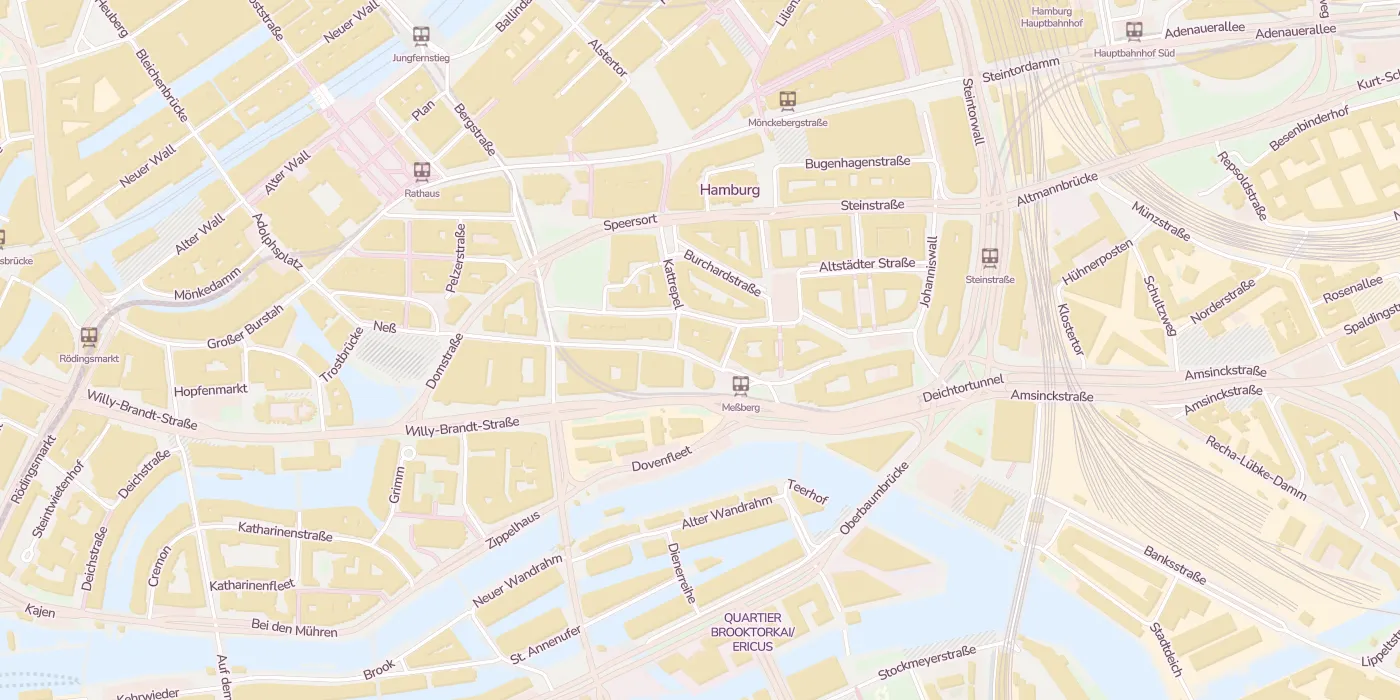 Karte mit Standort von Bistro & Café Ivy Innenstadt